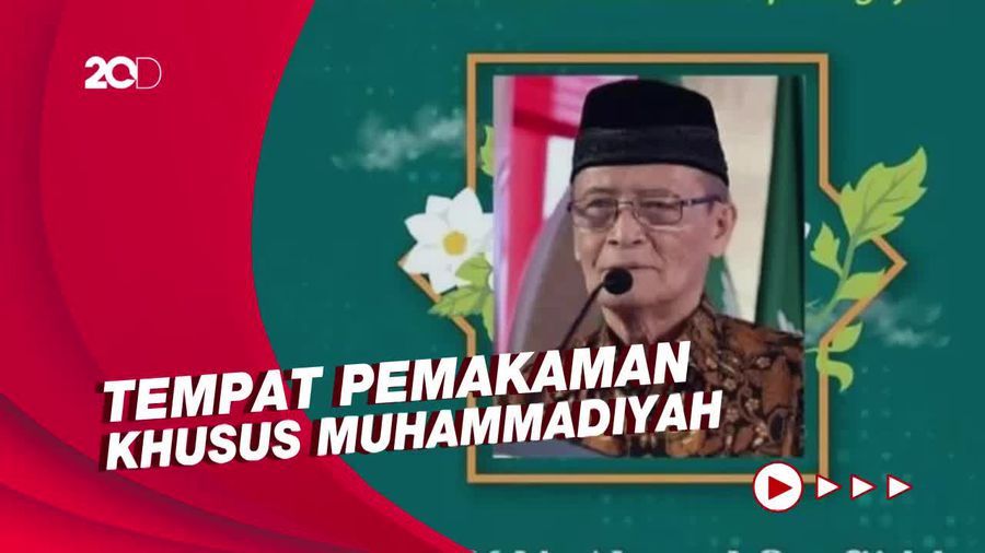 Buya Syafii Akan Dimakamkan di Taman Makam Husnul Khotimah 