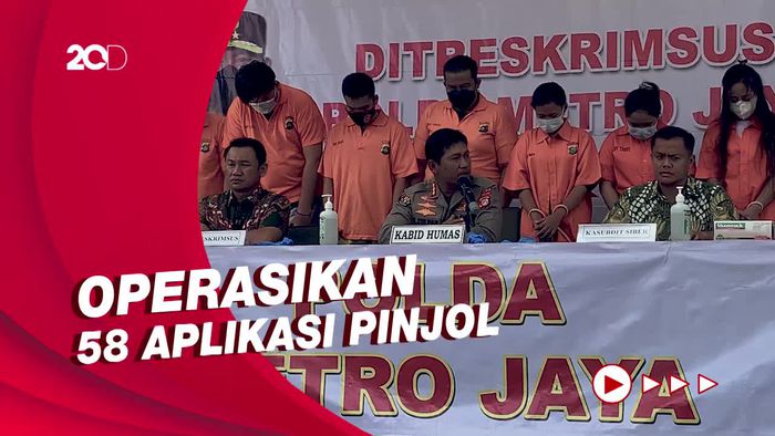 11 Tersangka Aplikasi Pinjol Ilegal di DKI Diciduk, Terancam 10 Tahun Bui