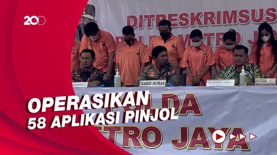 11 Tersangka Aplikasi Pinjol Ilegal di DKI Diciduk, Terancam 10 Tahun Bui