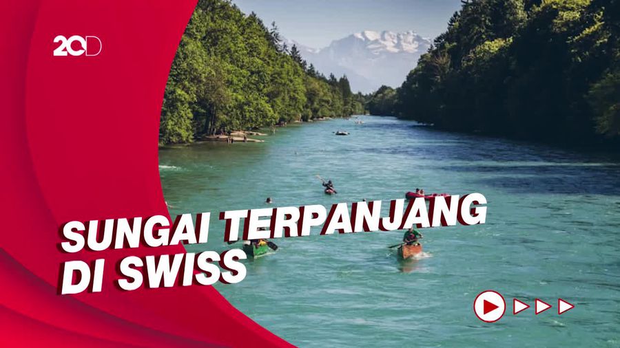 Sederet Fakta Sungai Aare di Swiss Tempat Anak Ridwan Kamil Hilang