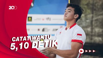 Aksi Spiderman Indonesia Kiromal Katibin Saat Pecahkan Rekor Dunia