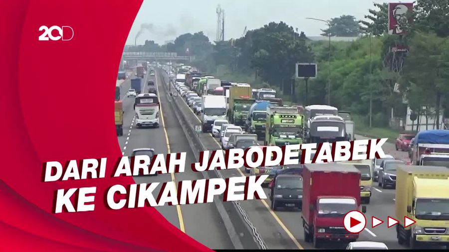 Memasuki Akhir Pekan, Tol Cikampek Terpantau Padat