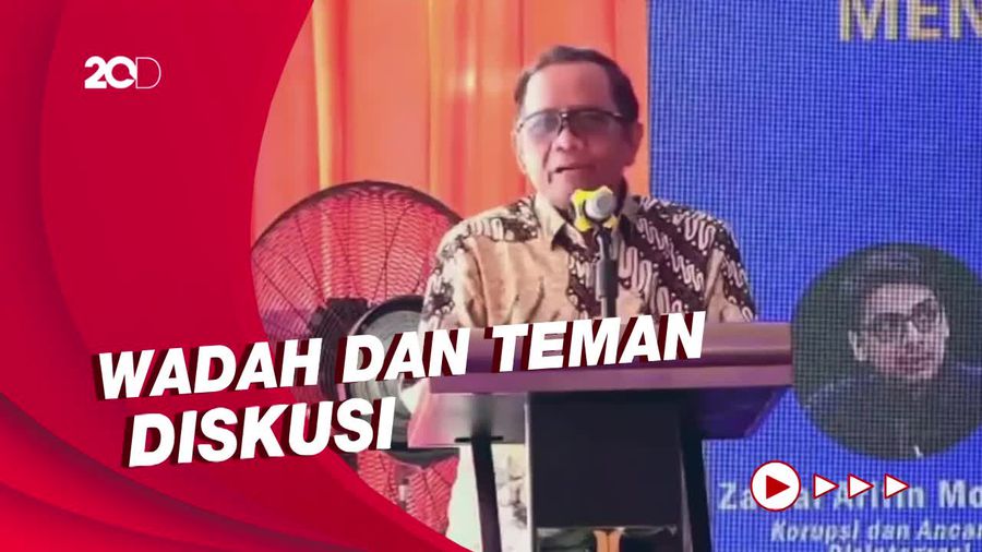 Mahfud Tegaskan Pertemuan Sahabat Mahfud Tak Terkait 2024