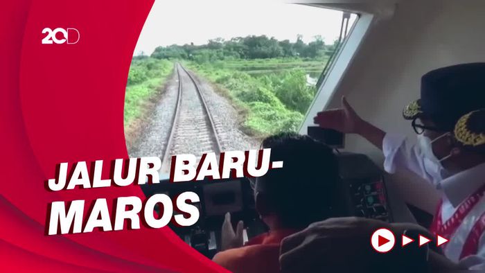 Menhub Cek Jalur Kereta Trans Sulawesi, Siap Beroperasi Oktober 2022