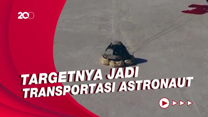 Seminggu di ISS, Kapsul Starliner Mendarat dengan Selamat di Bumi