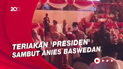Hadiri Milad ke-20 PKS, Anies Baswedan Diteriaki Presiden
