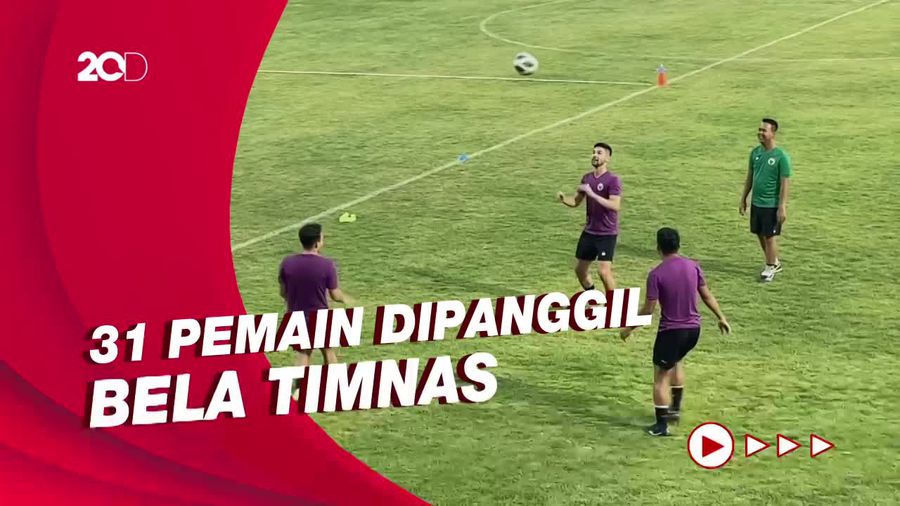 Intip Latihan Timnas di Bandung Jelang Laga Hadapi Bangladesh