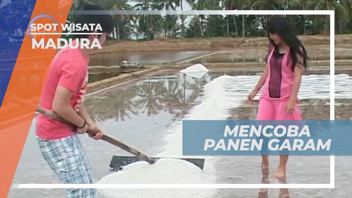 Melihat Dari Dekat Panen Garam, Madura