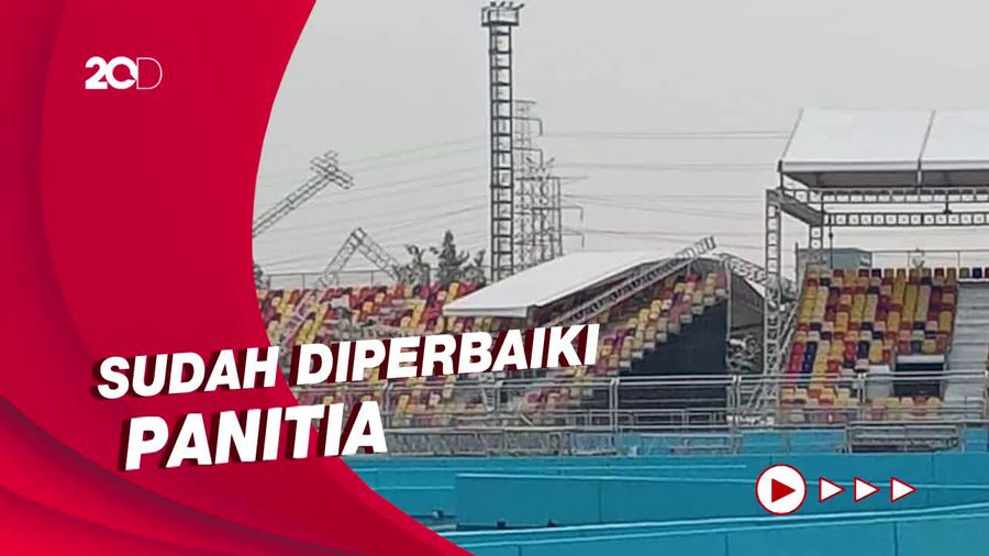 Polisi soal Atap Sirkuit Formula E Roboh: Faktor Alam
