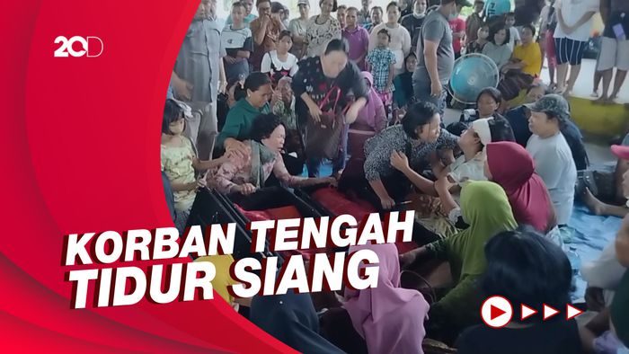 Isak Tangis Keluarga saat 2 Bocah di Asahan Tewas Terbakar di Rumahnya