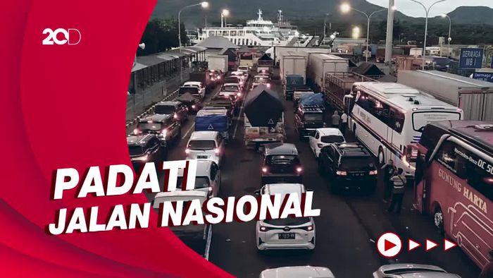 Pelabuhan Gilimanuk Ditutup, Antrean Kendaraan Capai 2 Km