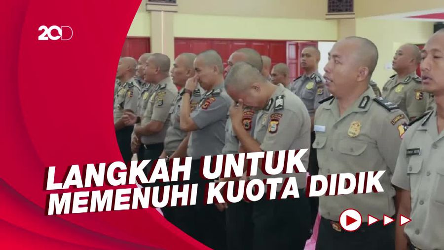 Polisi Tepis Calon Bintara Ditukar Jelang Tahap Pendidikan