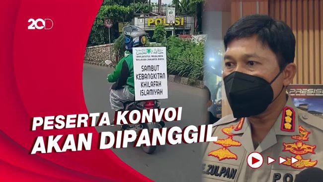 Viral Konvoi Khilafah Di Cawang Jaktim Polisi Turun Tangan