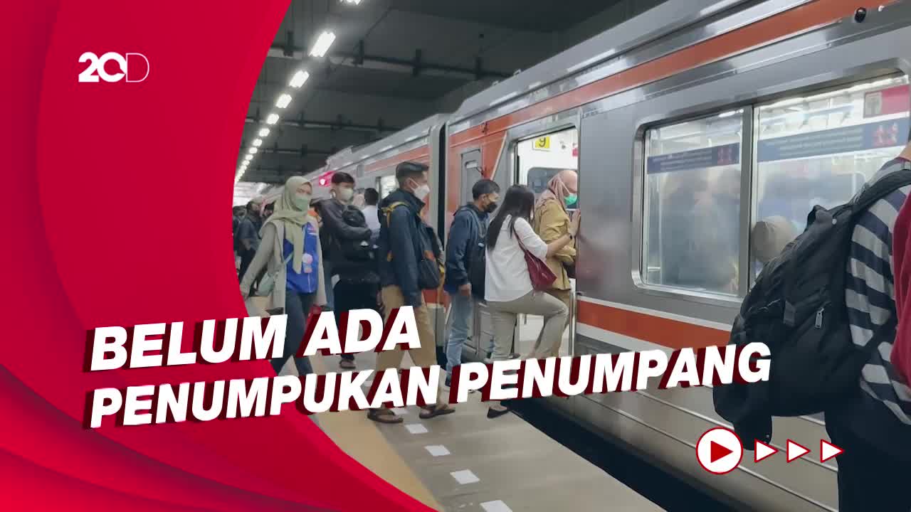 Suasana Stasiun Manggarai Pagi Ini Usai Pemberlakuan Rute Baru KRL