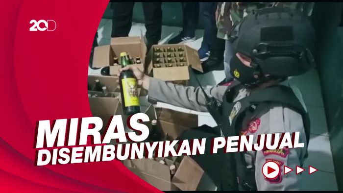 Razia Warung Jamu di Purwakarta, Polisi Temukan Ratusan Miras