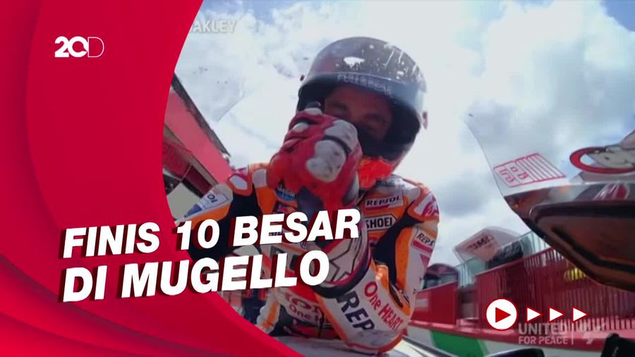 Aksi Terakhir Marc Marquez Sebelum Operasi Lagi