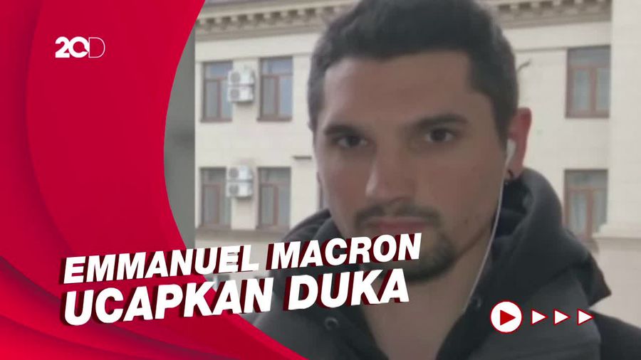 Jurnalis Prancis Tewas Akibat Serangan Bom Rusia di Ukraina