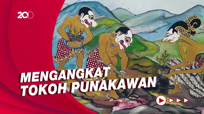 Melihat Mural Wayang Pancasila di Magelang