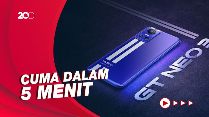 Bocoran GT Neo 3, HP Realme dengan Pengisian Baterai Tercepat di Dunia