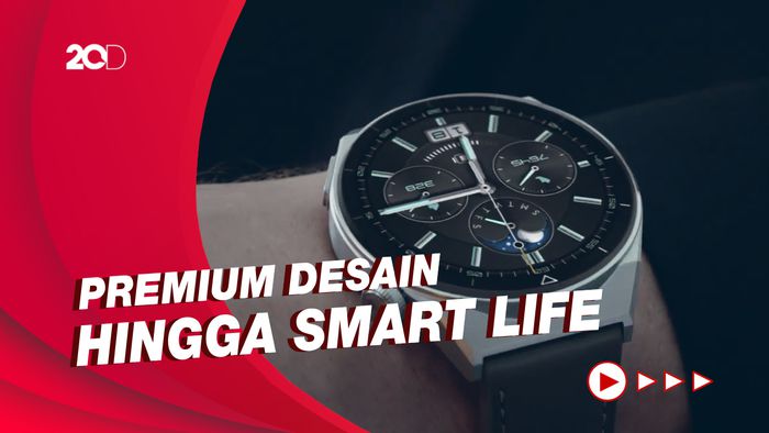 Huawei Watch GT 3 Pro, Smartwatch Premium dengan 100 Mode Workout