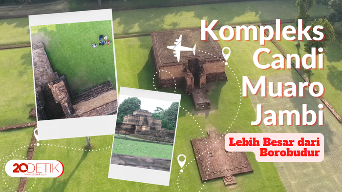 Jelajah Candi Muaro Jambi yang Dikunjungi Jokowi hingga Sandiaga