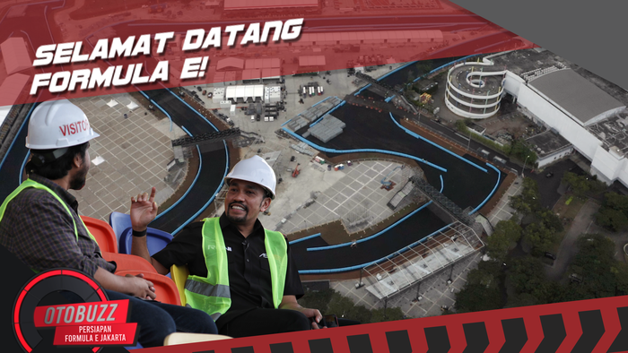 Keliling Sirkuit Baru Formula E Kebanggaan Jakarta
