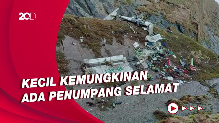 Pesawat yang Hilang di Nepal Ditemukan di Ketinggian 4 Ribu Meter