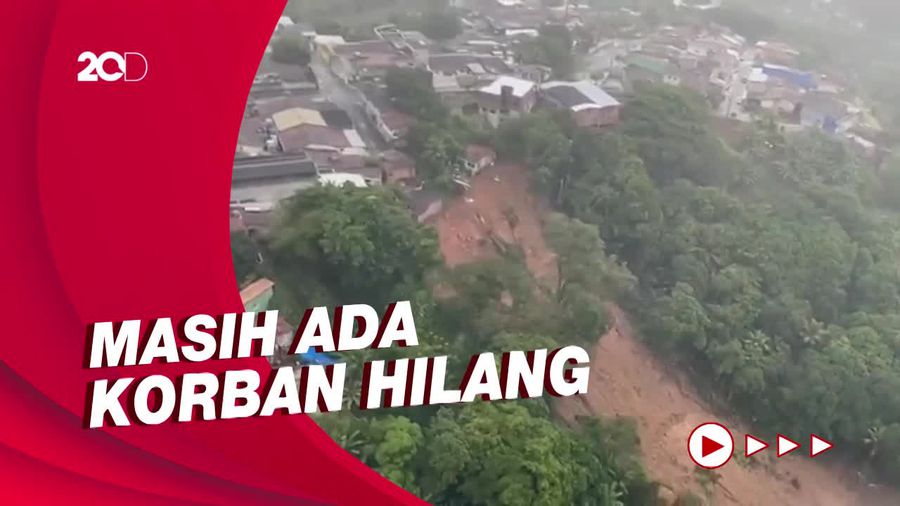 Banjir dan Longsor di Brasil Tewaskan Lebih dari 100 Orang
