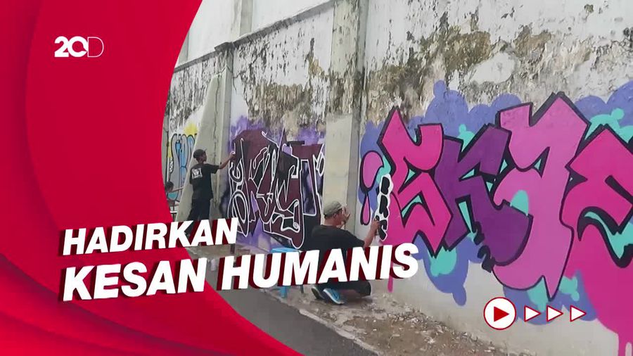 Street Art Lintas Negara Coret-coret Dinding Lapas Wirogunan