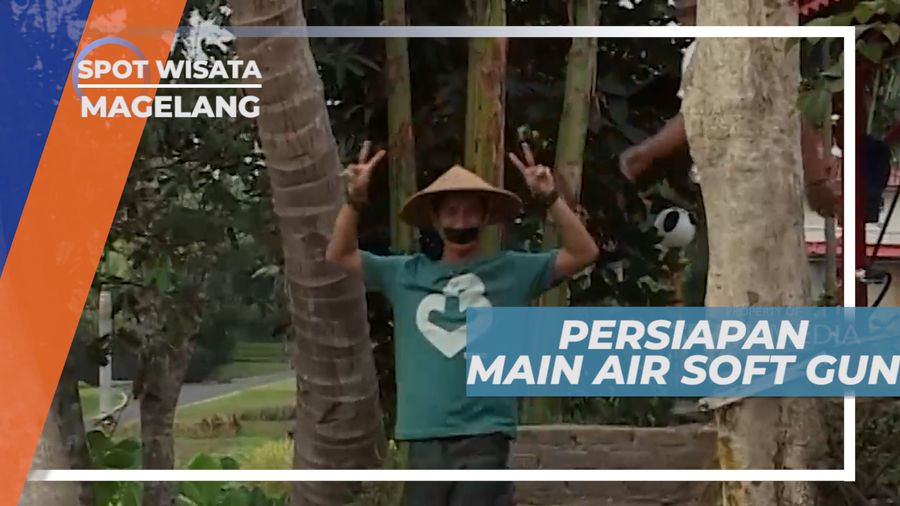 Main Tembak-tembakan Seru dengan Airsoft Gun, Magelang