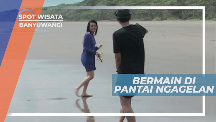 Kenikmatan Berwisata di Pantai yang Masih Asri di Pantai Ngagelan, Banyuwangi