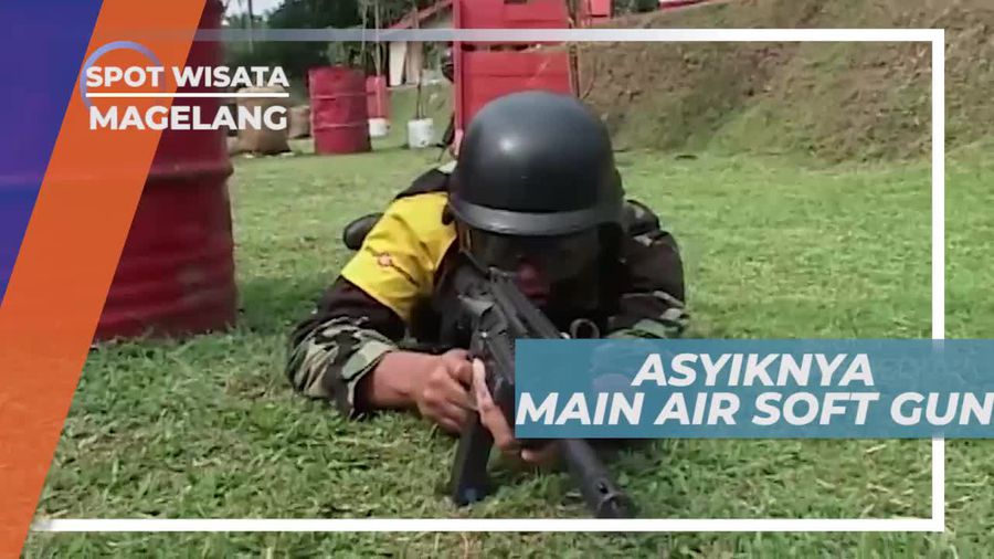 Airsoft Gun, Permainan Tim yang Asik Dimainkan Bersama Teman, Magelang