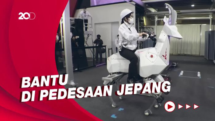 Bantu Krisis Tenaga Kerja, Jepang Buat Robot Berkaki 4 Ini