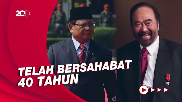 Nostalgia Prabowo-Surya Paloh, Singgung Sama-sama Alumni Partai Golkar