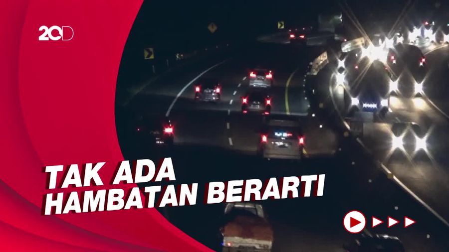 Arus Balik Liburan, Tol Cipularang Arah Jakarta Ramai Lancar