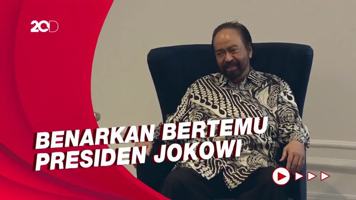 Surya Paloh Bantah Sodorkan Ganjar-Anies ke Jokowi untuk Pilpres 2024