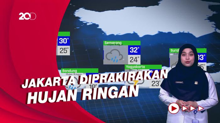 Hari Ini Sejumlah Wilayah Diprakirakan Hujan, Cek Info Selengkapnya!