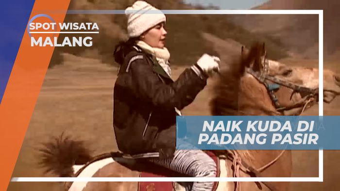 Berkuda Menyusuri Luasnya Padang Pasir Berbisik, Kota Malang