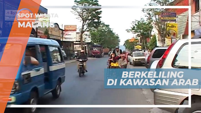 Naik Becak Berkeliling Kawasan Arab di Kota Malang
