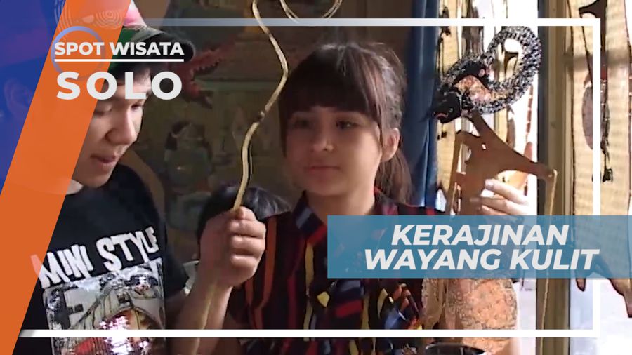 Berkunjung ke Tempat Kerajinan Wayang Kulit di Solo