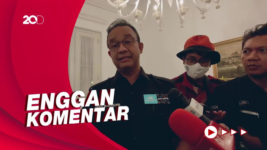 Respons Anies Soal BUMN Tak Sponsori Formula E