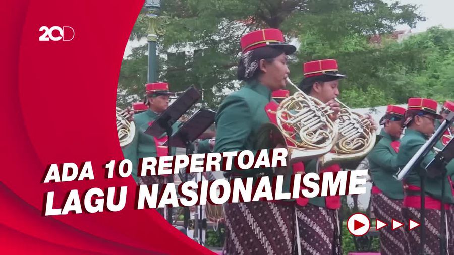 Hari Lahir Pancasila, Abdi Dalem Keraton Yogya Pentaskan Orkestra di Malioboro