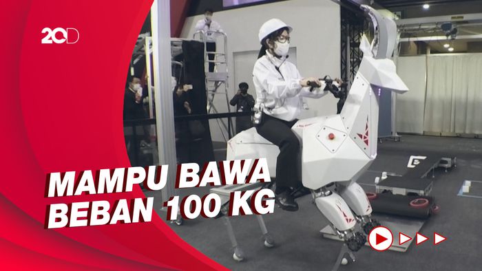 Kebolehan Robot Kambing Jepang yang Bakal Bertugas di Pedesaan
