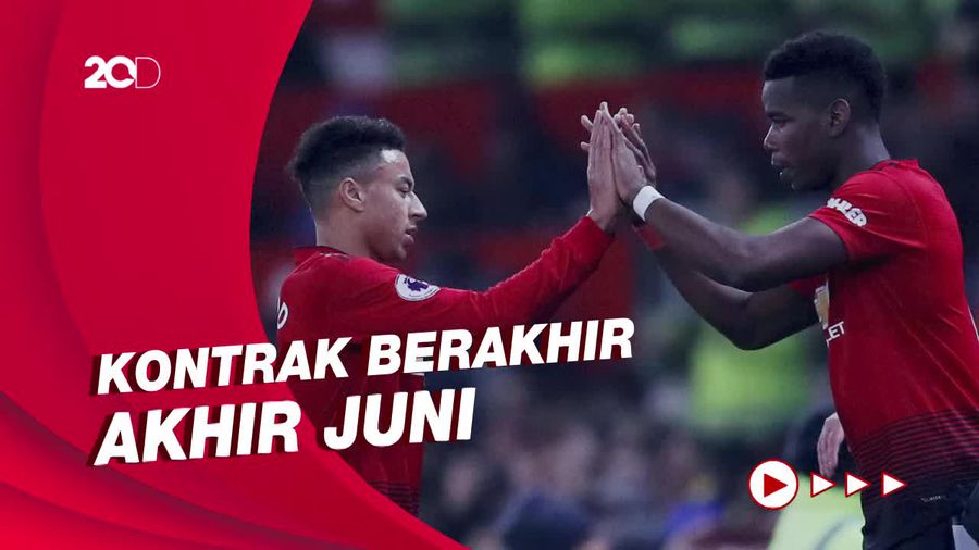 Paul Pogba dan Jesse Lingard Hengkang dari Manchester United