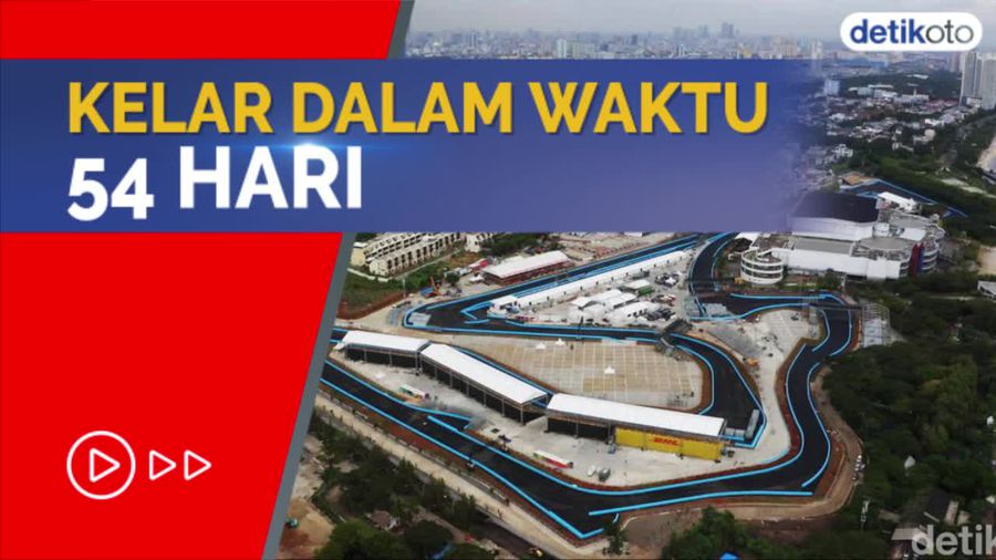 Keren! Pembangunan Sirkuit Formula E Jakarta Jadi yang Tercepat di Dunia