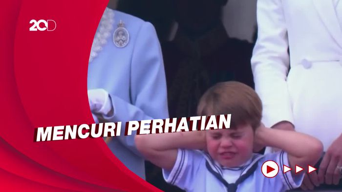 Tingkah Gemas Pangeran Louis di Perayaan Platinum Jubilee