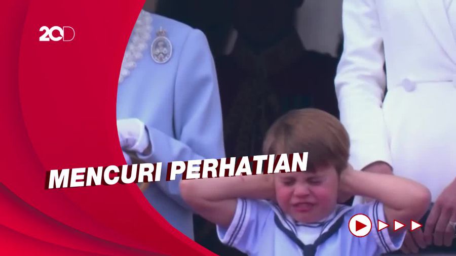 Tingkah Gemas Pangeran Louis di Perayaan Platinum Jubilee