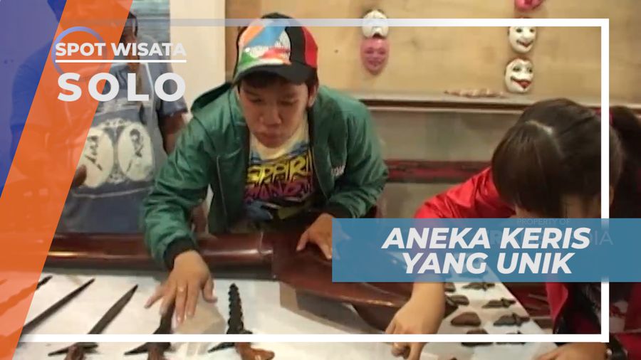 Keris, Aneka Jenis Rupa dan Bentuk Ada di Sini, Solo