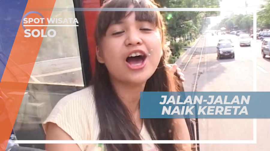 Serunya Putar-putar di Tengah Kota Dengan Naik Kereta Api, Solo