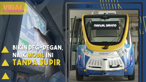 Merasakan Bus Imut Tanpa Pengemudi, Muter-muter di Kawasan BSD City